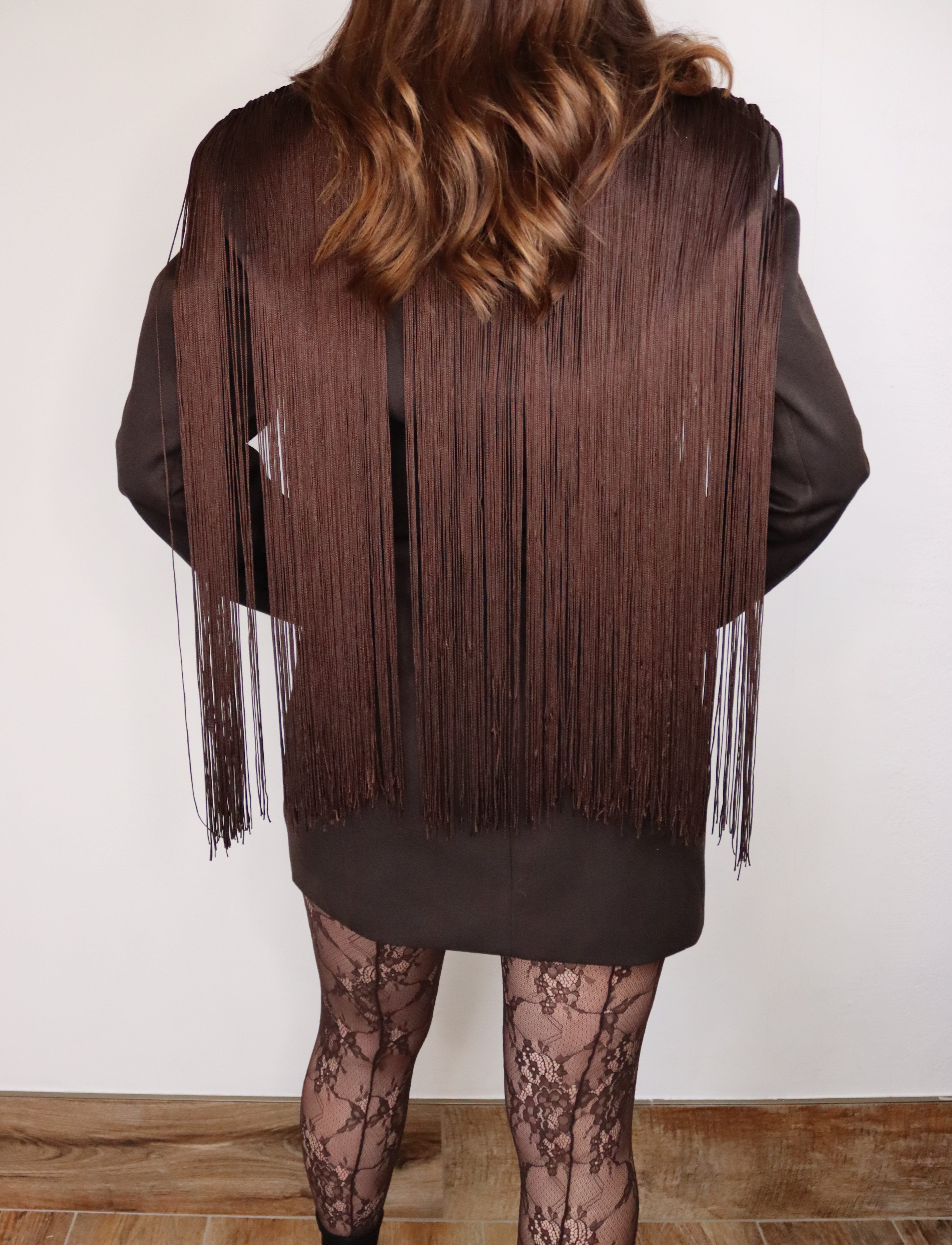Blazer Dress Frange